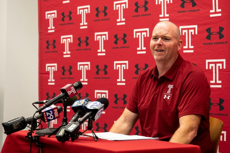 Rod Carey starts his third season as Temple's football coach.
