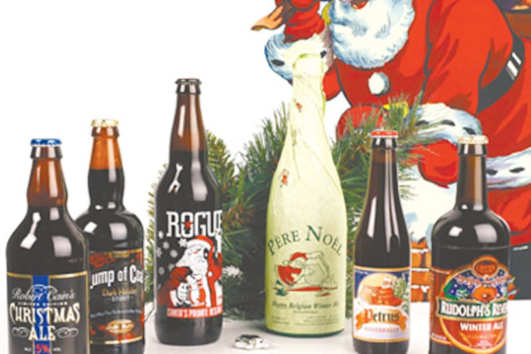 The fat, jolly Santa Claus we know has been used to sell beer since the 1860s. (Yong Kim / Staff photographer)