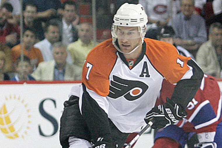 The return of Jeff Carter couldn't have come at a better time for the Flyers. (Yong Kim / Staff Photographer)