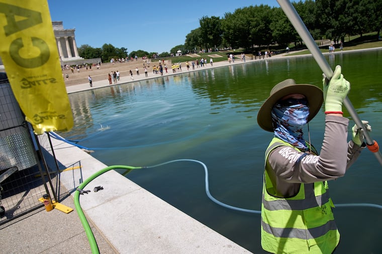 Investigating issues behind Trump’s flawed renovation of the Reflecting Pool. Investigating issues behind Trump’s flawed renovation of the Reflecting Pool.