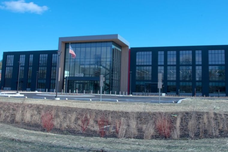 The exterior of the ECRI headquarters on Butler Pike in Plymouth Meeting. The 20-acre property was purchased by the nonprofit Gemma Services late last year, and is set to be turned into a new $52 million campus for Gemma's Martin Luther School.