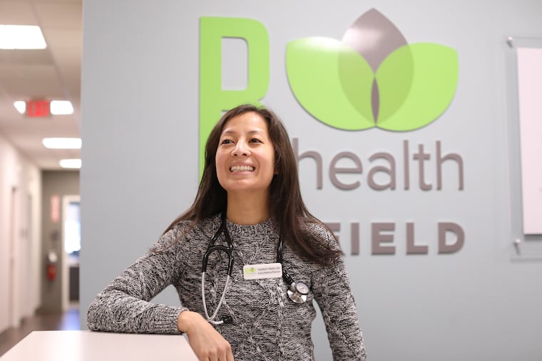 Tammy Tran is a primary-care physician at R-Health's clinic at Clemens Food Groupin Hatfield.