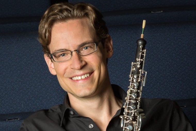 Oboist Nathan Hughes