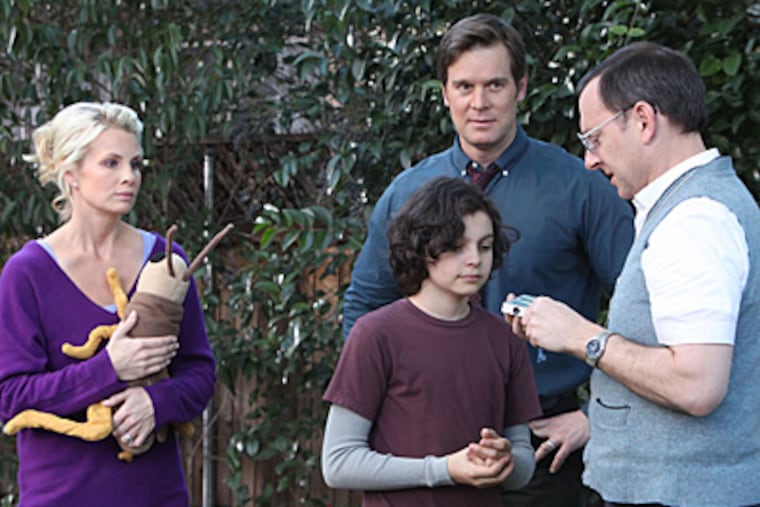A scene from "Parenthood," in which Max Burkholder playsa boy with Asperger's. Parents of children with Asperger's say the show accurately portrays the syndrome's ups and downs. (Danny Feld / NBC)