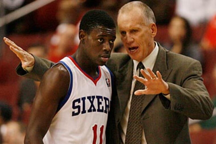 Jrue Holiday, Doug Collins and the Sixers were supposed to begin their season last week. (Michael S. Wirtz/Staff file photo)