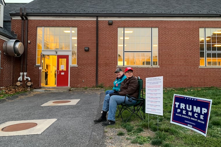 Supporters of ex-President Donald Trump have pushed for an audit of Pennsylvania's election results as they advance false claims of widespread voter fraud.