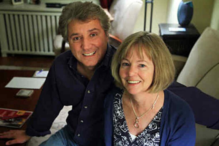 Mark and Pat DiFeliciantonio produce "Leaning Green in Tredyffrin," a show he says is aimed at showing that "caring for the environment can be fun." (Lawrence Kesterson / Staff)