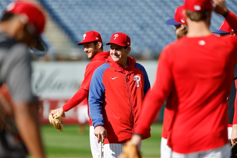 Phillies manager Rob Thomson isn't making any changes to his NLCS roster.