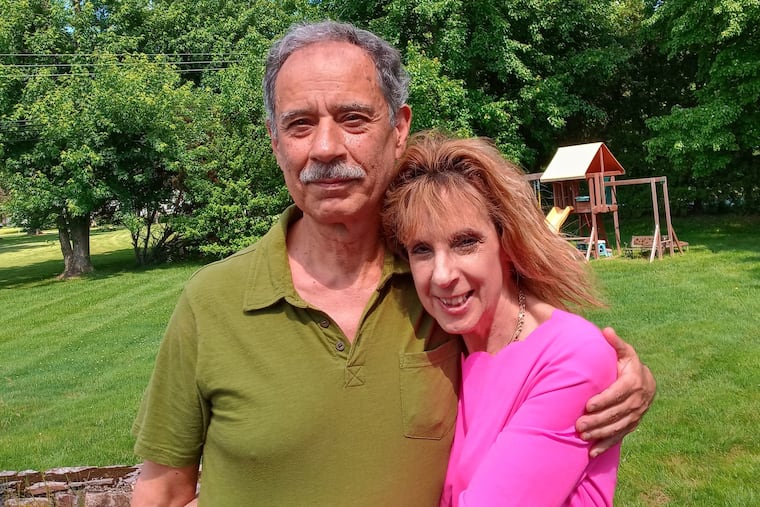 Peter Diana and Jill Polonsky started out as friends; later, the relationship took a romantic turn.