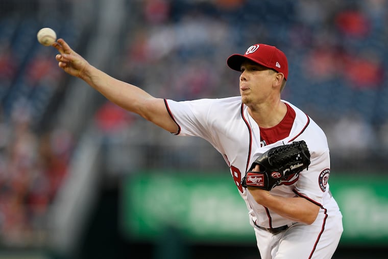 The Phillies will face old friend Jeremy Hellickson in the opener of a three-game series against the Nationals.