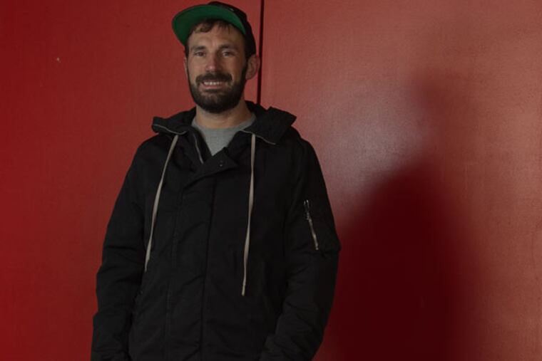 Sean Agnew, 37, is the founder of concert promotion company R5 Productions, which books shows at First Unitarian Church and Johnny Brenda's. (Alejandro A. Alvarez / Staff Photographer)