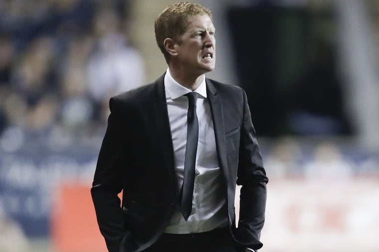 Philadelphia Union manager Jim Curtin.