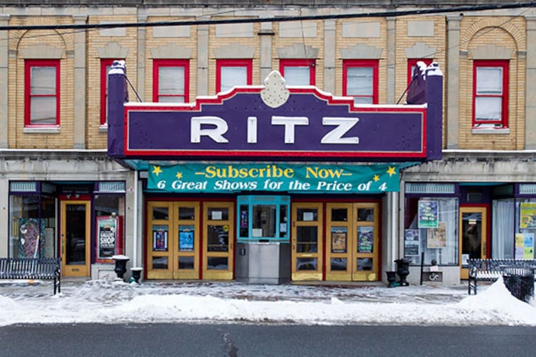 The Ritz Theatre in Haddon Township, NJ. ( DAVID M WARREN / Staff Photographer )