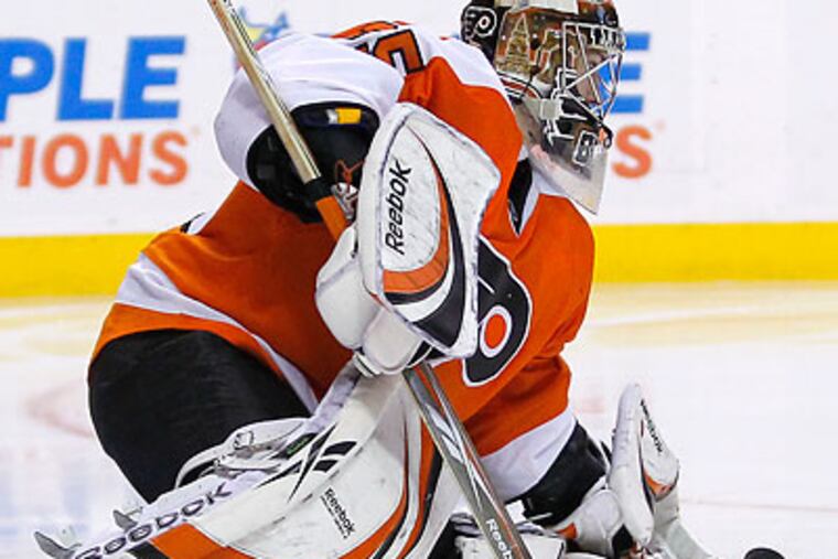 Sergei Bobrovsky could be the consistent goaltender the Flyers have been seeking for years. (Yong Kim/Staff file photo)