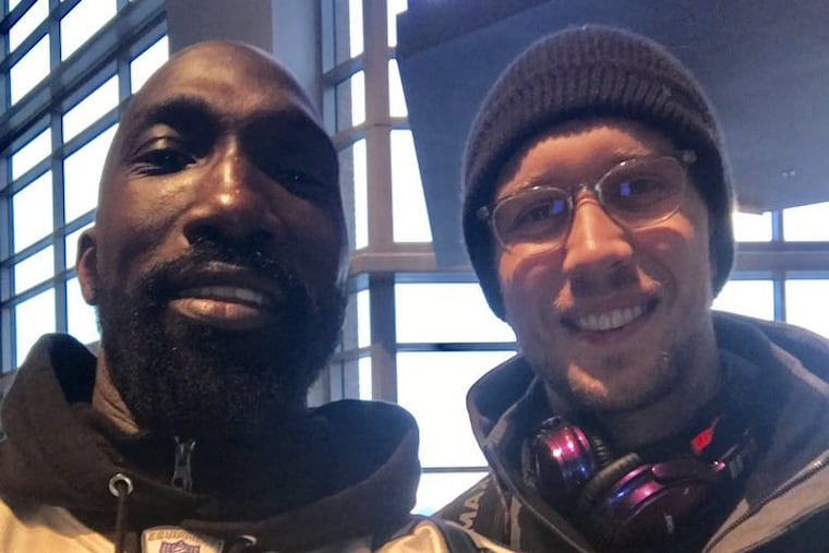 Ike Reese and Nick Foles