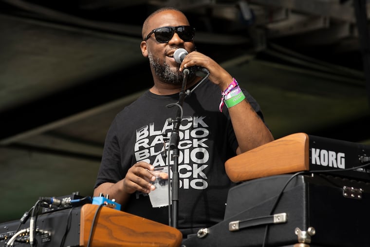 Robert Glasper performs during the Roots Picnic at the Mann Center in Philadelphia on Sunday, June 2, 2024. The pianist and bandleader plays six shows at City Winery Philadelphia this week.