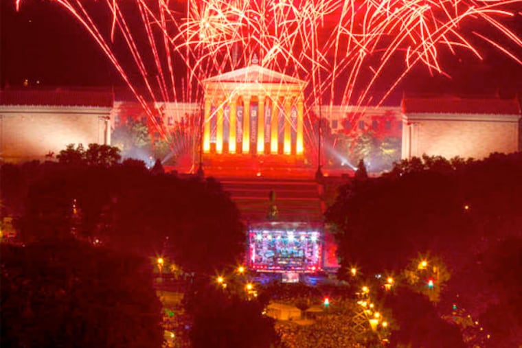 Welcome America on the Parkway