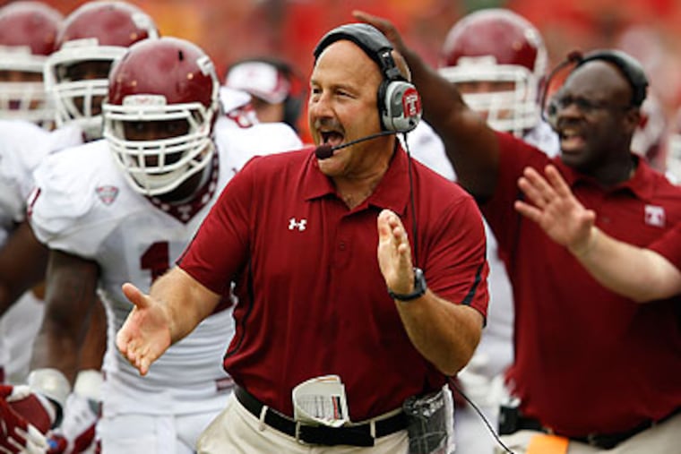 Temple may be the only school that is sure it wants to play Big East football. (Patrick Semansky/AP)