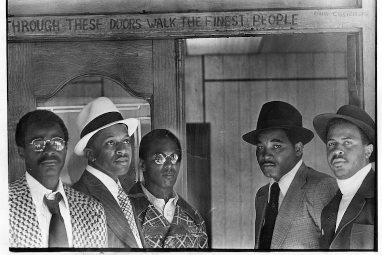 Lonnie Dawson, second from left, is shown in a 1973 file photo from the Daily News. Dawson, now 78, was freed from prison last month after 43 years behind bars.