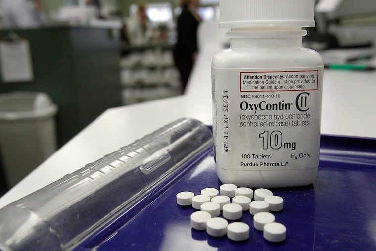 OxyContin is among commonly prescribed opioids.