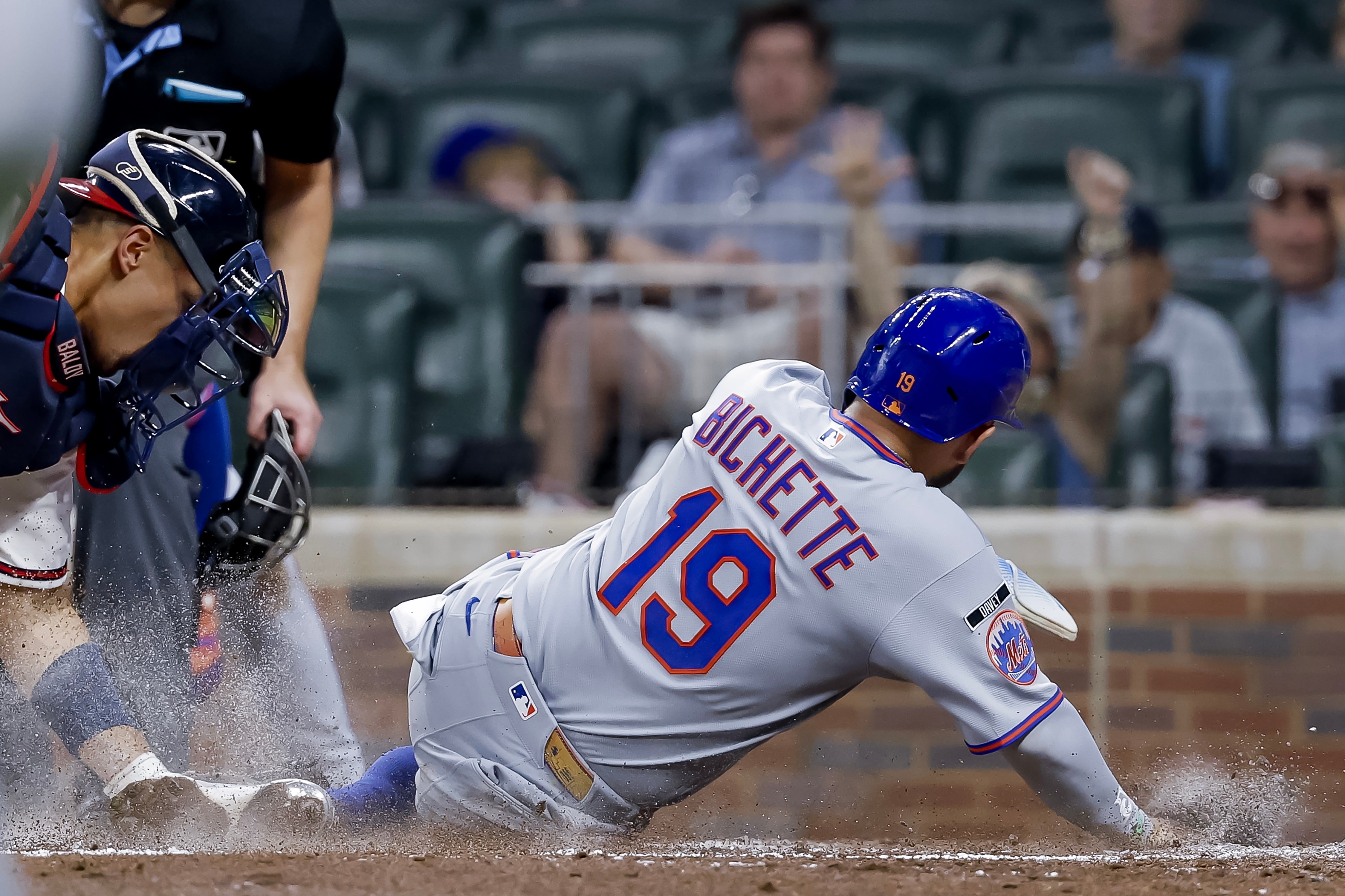 Bo Bichette held out of Mets' lineup for second straight game with leg soreness