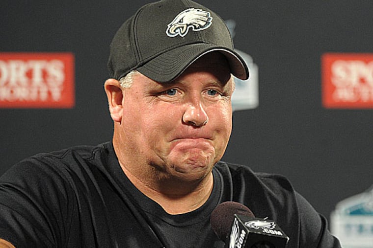Eagles head coach Chip Kelly. (Matt Smith/The Express-Times/AP)
