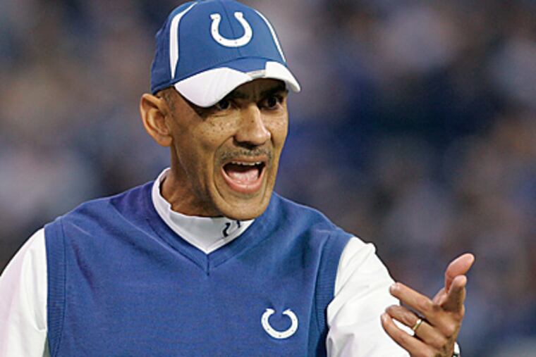 Tony Dungy has been one of the most popular names mentioned when talking about available coaches. (AP Photo/Darron Cummings, File)