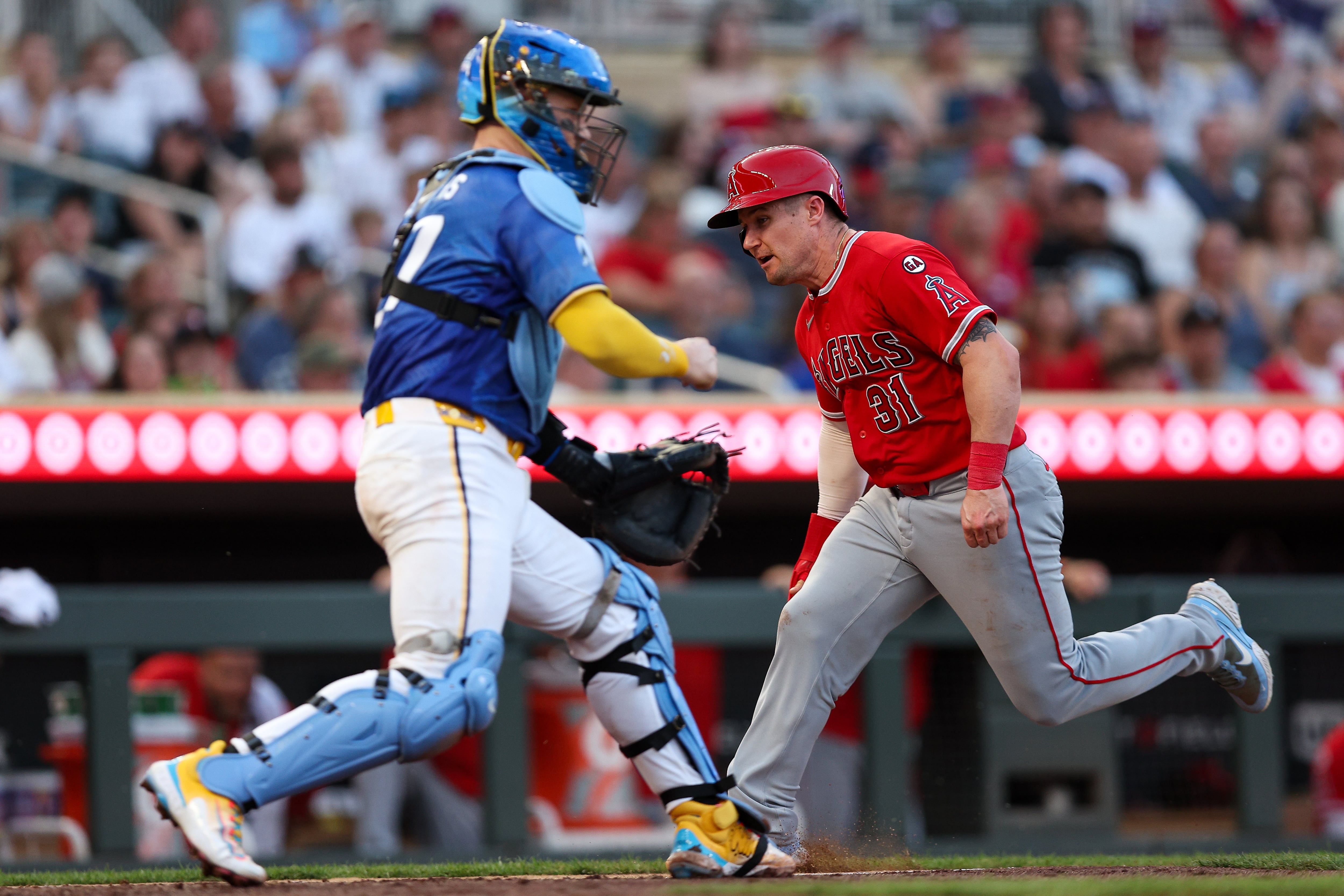 Vaughn Grissom hits HR, Angels beat Twins 4-3 to snap 5-game skid at Target Field