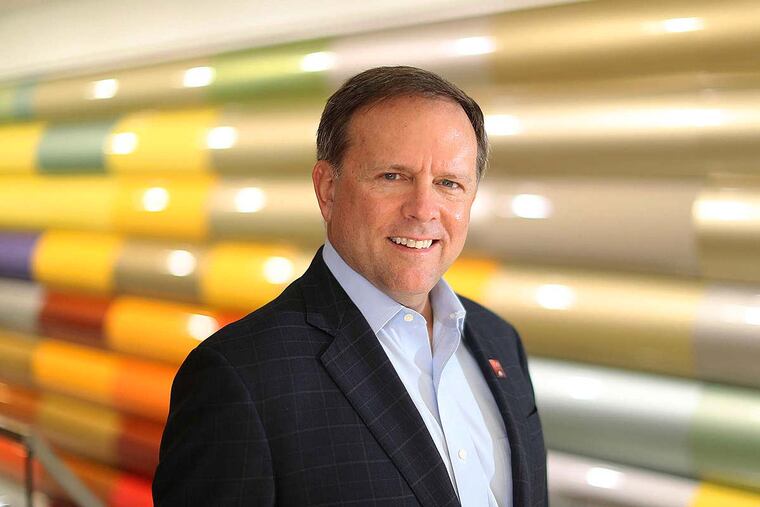 Charles W. Shaver is CEO of Axalta Coating Systems, which makes the paint on most cars.