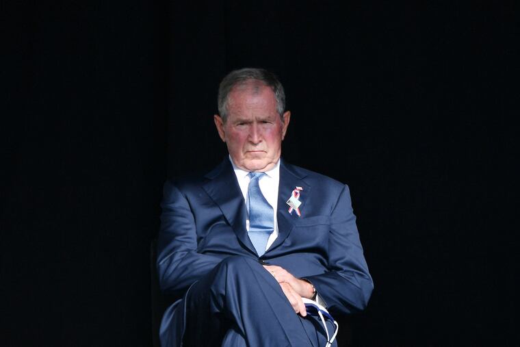 Former President George W. Bush, shown in September.