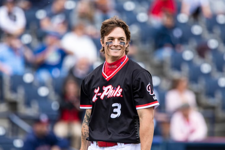 Mickey Moniak played the first game of his rehab stint at Reading on Tuesday.