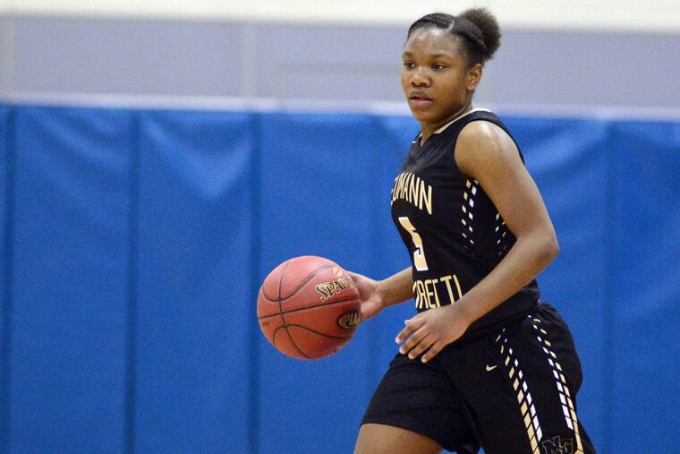 Diamond Johnson’s late-season transfer from Phoebus High (Va.) to Neumann-Goretti was surrounded by controversy and criticism.