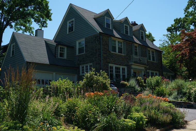 Heidi White cut down an overgrown cherry tree and densely planted her quarter-acre lot in Merion Station with bird- and bee-loving perennials.