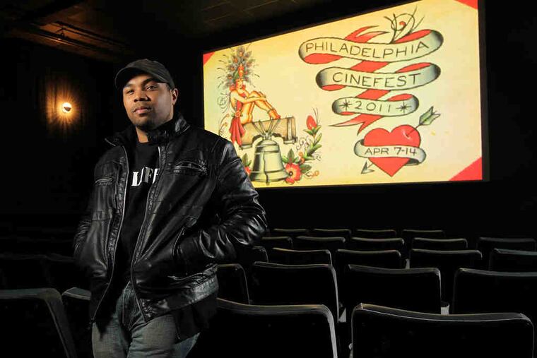 Thomas Oliver at the Ritz East before the Cinefest 2011 screening of his film "Kinyarwanda." He graduated from George Washington High, a product of the city's desegregation program.