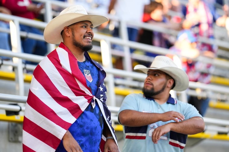 U.S. men's soccer team fans at a game in Columbus, Ohio in September.