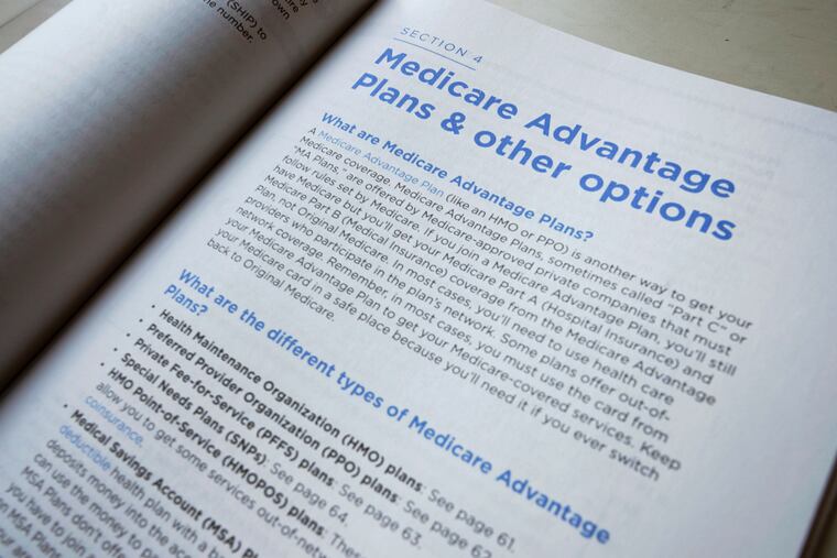 A page from the 2019 U.S. Medicare Handbook.