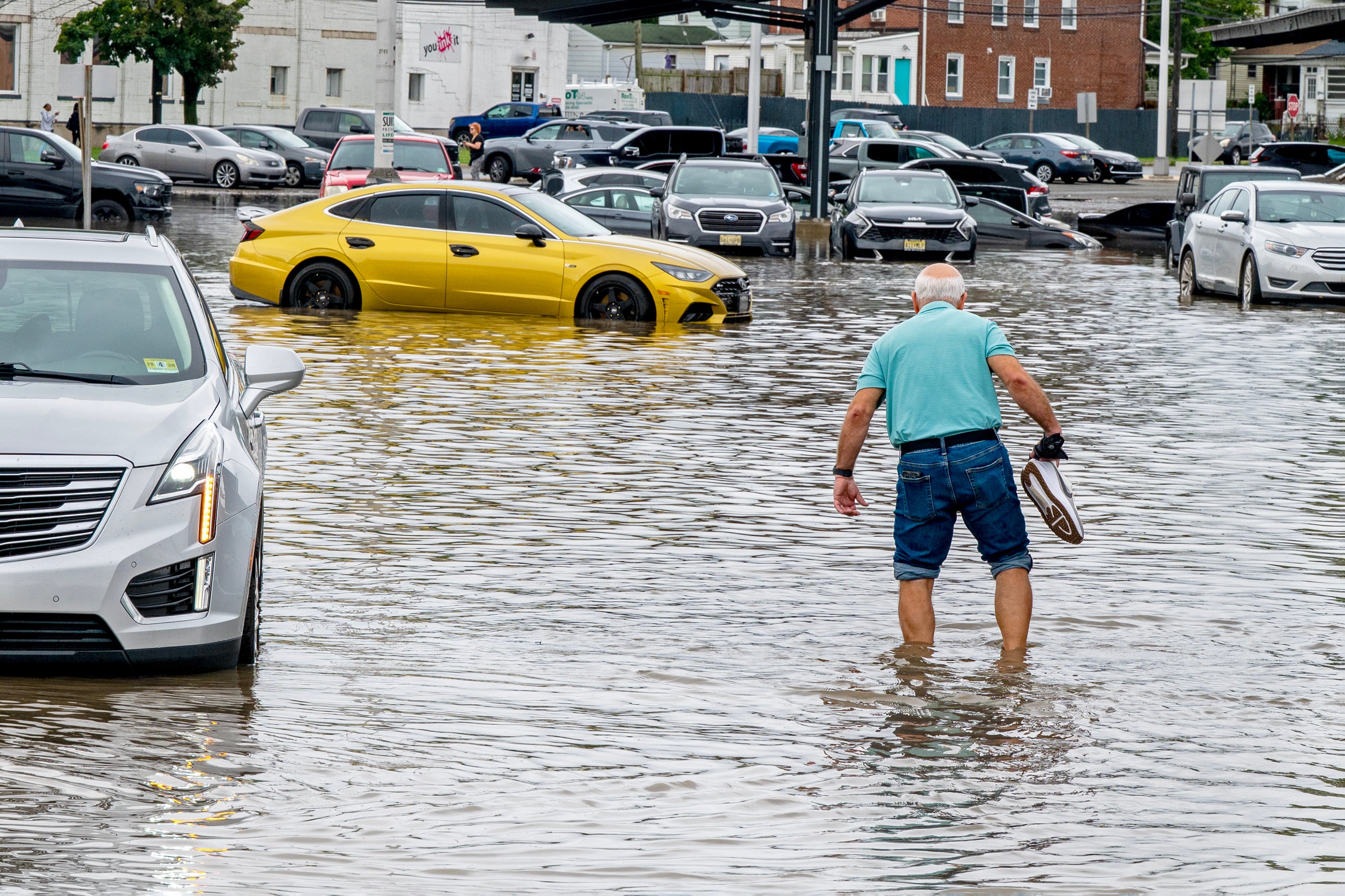 A flood warning is in effect for parts of the Philly region