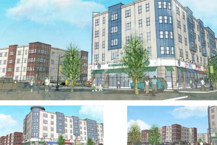 Architectural renderings of how the new Pleasantville City Center will look when completed. The $38 million project will be located on Main Street in Pleasantville, N.J. Bordered by Washington Avenue, Milan Avenue and South 2nd Street. (handout)