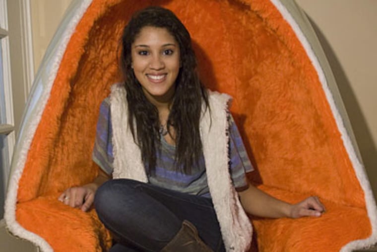 Taylor Bright at home in Mount Airy. An appearance at an English grade school had to be canceled after she was erroneously billed as the Grammy-winner. (RON TARVER / Staff Photographer)