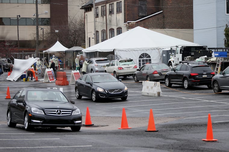 Coronavirus has changed the medical landscape in every way, from scenes like this drive-through testing site to the most intimate conversations between doctors and patients.