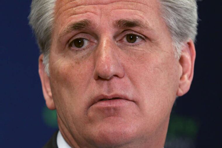 Majority Leader Kevin McCarthy (R., Calif.)