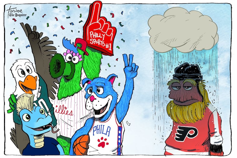 Rob Tornoe's cartoon for Monday, Oct. 10, 2022.