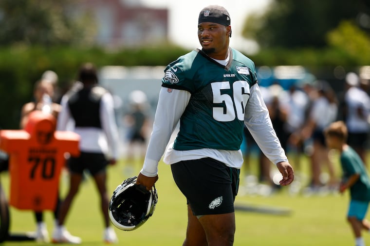 Eagles guard Tyler Steen says he is ready for more this season: “I want to play. I want to start. Yeah, I’m pretty eager to do that.”