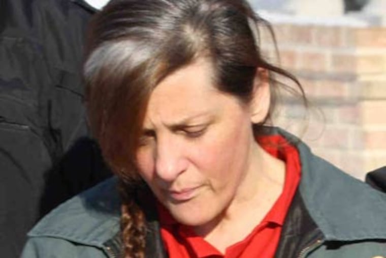 Dorleen Burklund is accused of killing her estranged husband, a pilot, in Springfield Township, Bucks County. (Larry King / Staff)