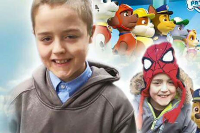 A memorial photo for Ethan Okula, a 10-year-old who died earlier this year in the care of DHS. This photo was taken a year before he died.