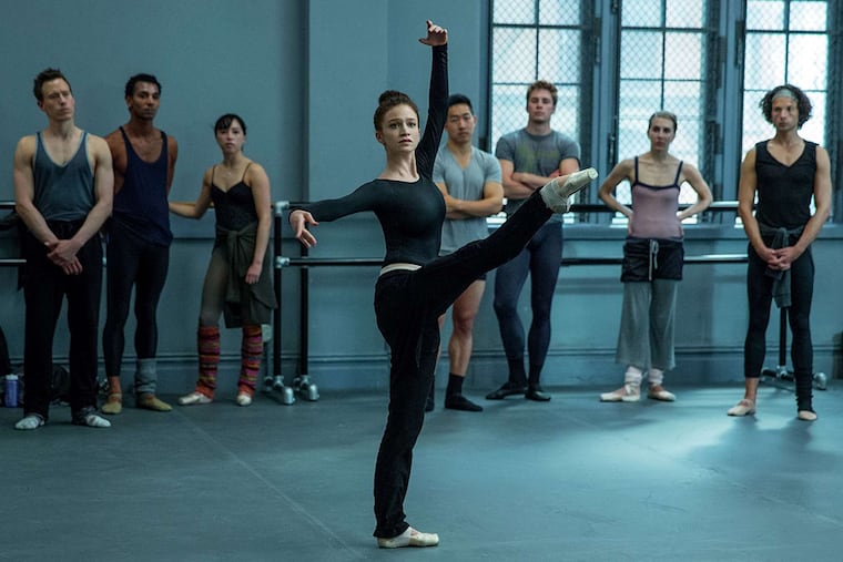 Sarah Hay (center), who stars in TV's "Flesh and Bone," spent three years in the Pennsylvania Ballet's second company. Former company dancer Megan Dickinson (second from right) also appears on the show.