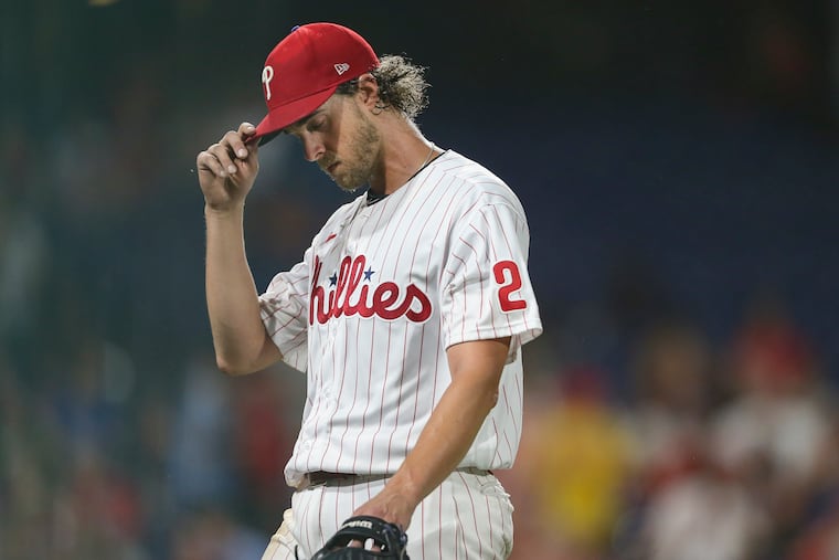 Inconsistent Phillies starter Aaron Nola might feel less pressure now that Kyle Gibson has arrived.