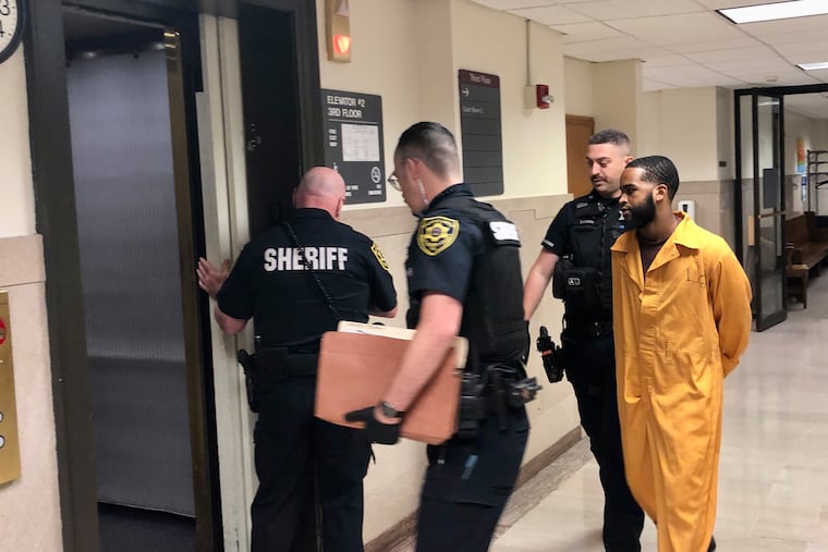 Tyshaun Harvey, seen here in May, was sentenced Friday to 23 to 46 years in state prison after pleading guilty to third-degree murder in the death of Nahmer Baird.