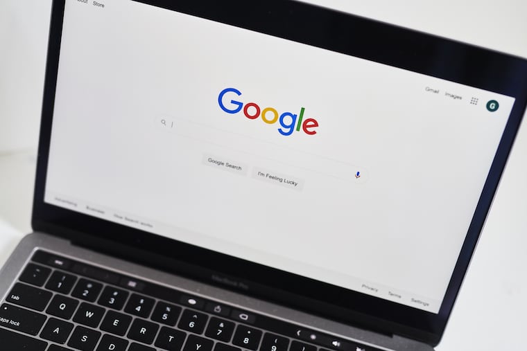 A Google search page. Google recently released search guidance for small businesses in the age of AI.