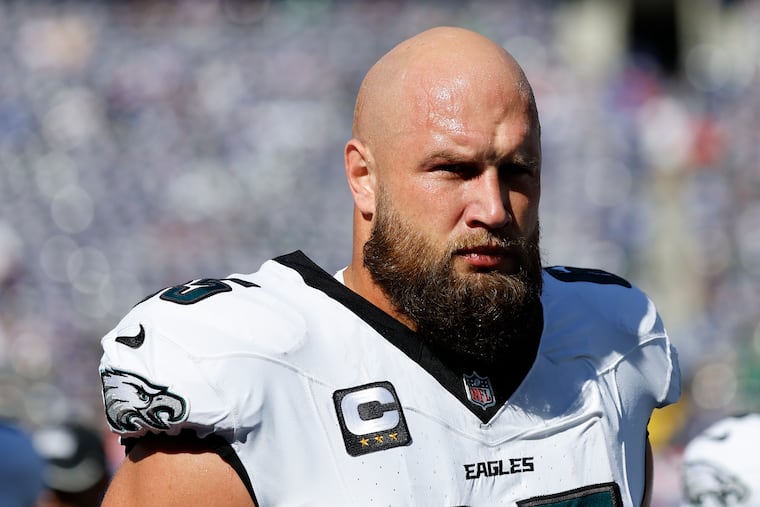 Eagles offensive tackle Lane Johnson signed an extension that runs through 2028 and expects to play for the duration of that deal.